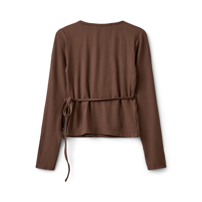 Sofie Schnoor Slå Om Bluse Cardigan Joodysy - Brun